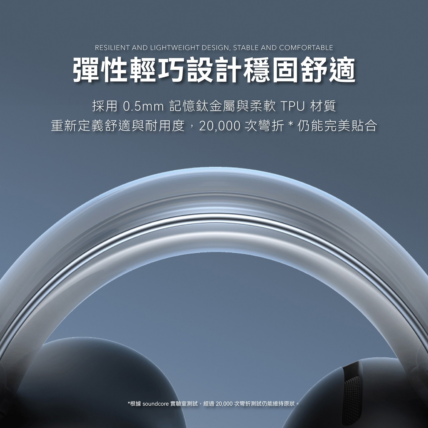 彈性輕巧設計穩固舒適 採用 記憶鈦金屬與柔軟 TPU 材質 重新定義舒適與耐用度,20...