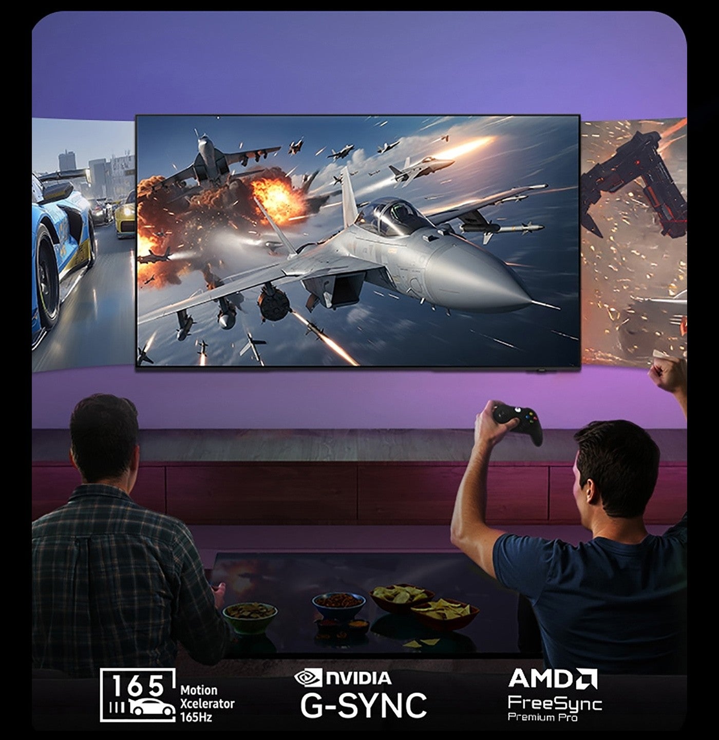 Samsung 48 吋 OLED 4K AI 量子智慧顯示器 QA48S90HAEXZW165Hz