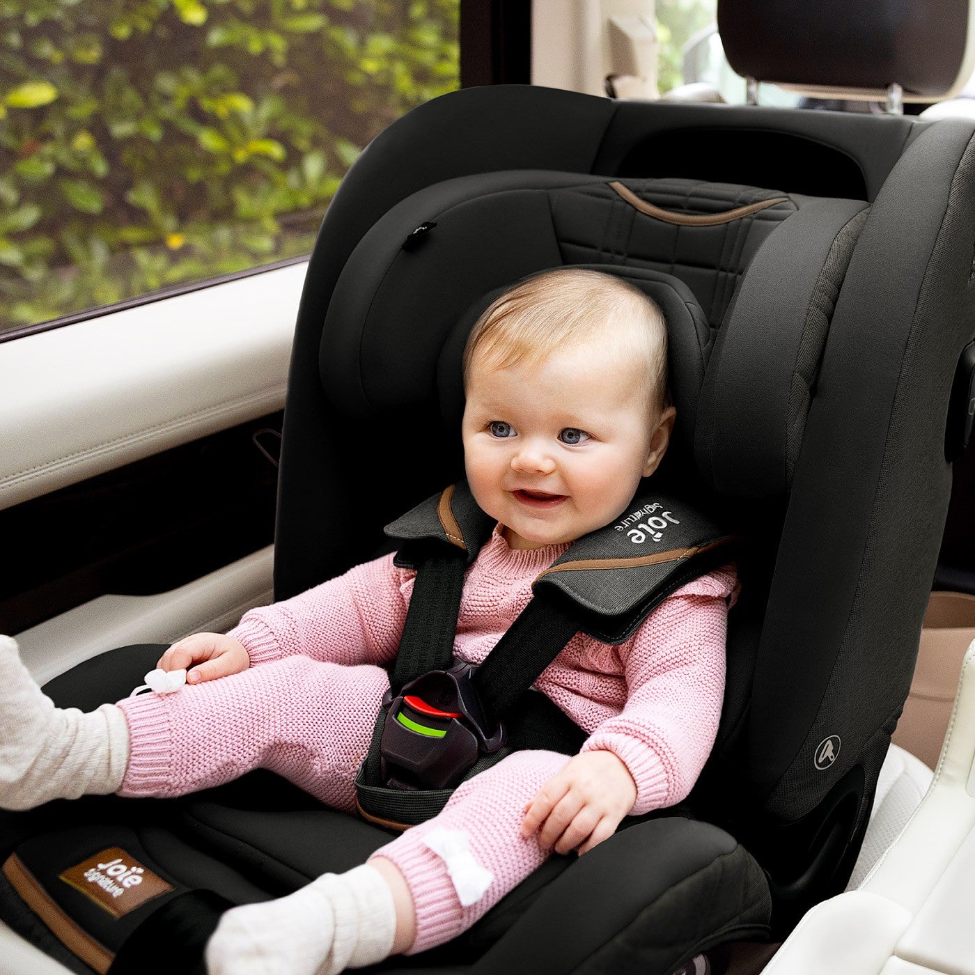 EC JOIE CAR SEAT GRAY0-12 歲旋轉型汽座灰色尺寸約 69.5X52.5X71.5 CM