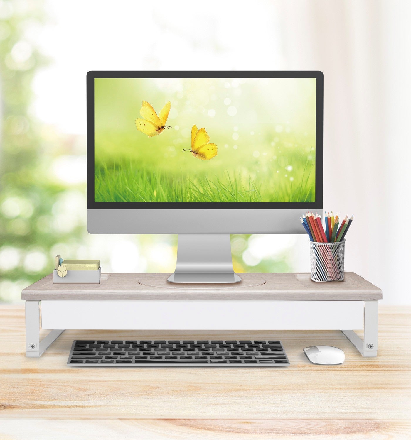 EC HAWK MONITOR STAND可旋轉螢幕架S600