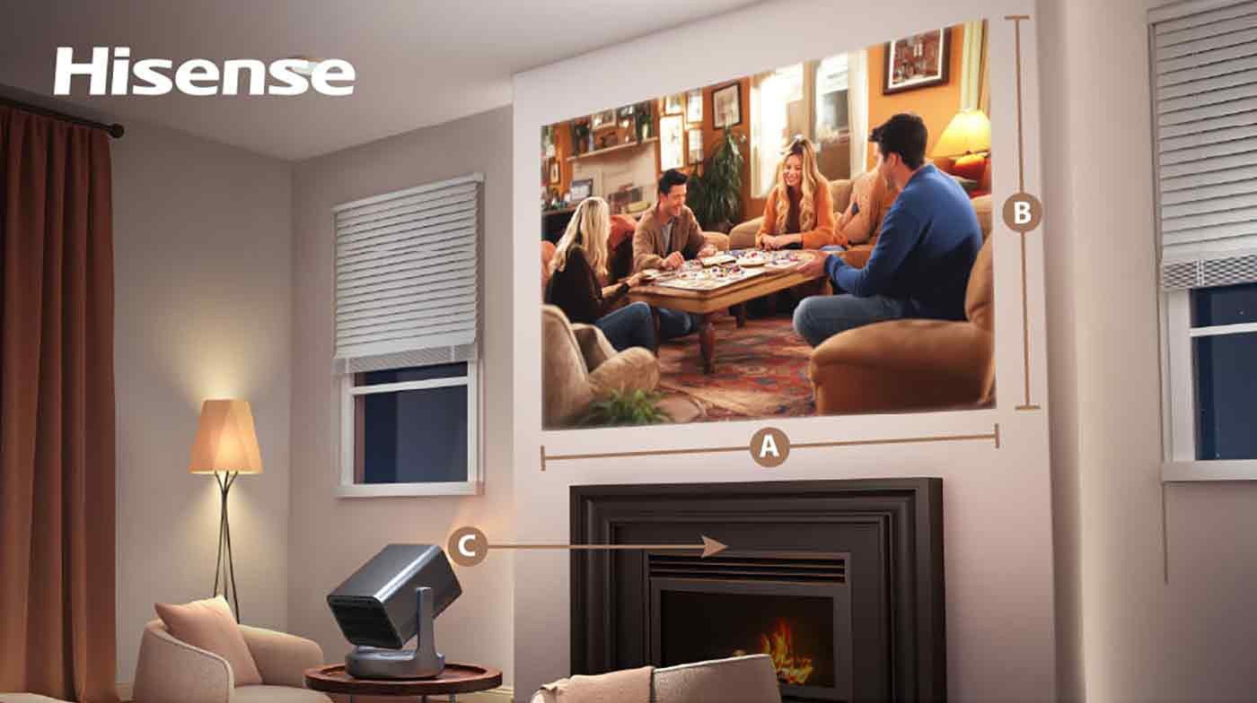 Hisense 4K 3 雷射 劇院雷射投影機 3000 流明 C2 Ultra