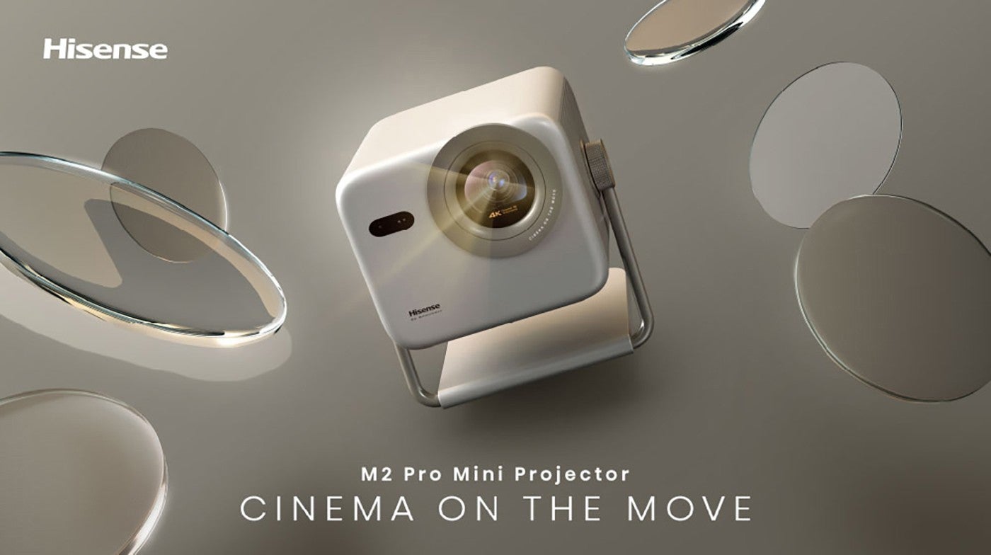 Hisense 4K TILL M2 Pro Mini Projector CINEMA ON THE MOVE