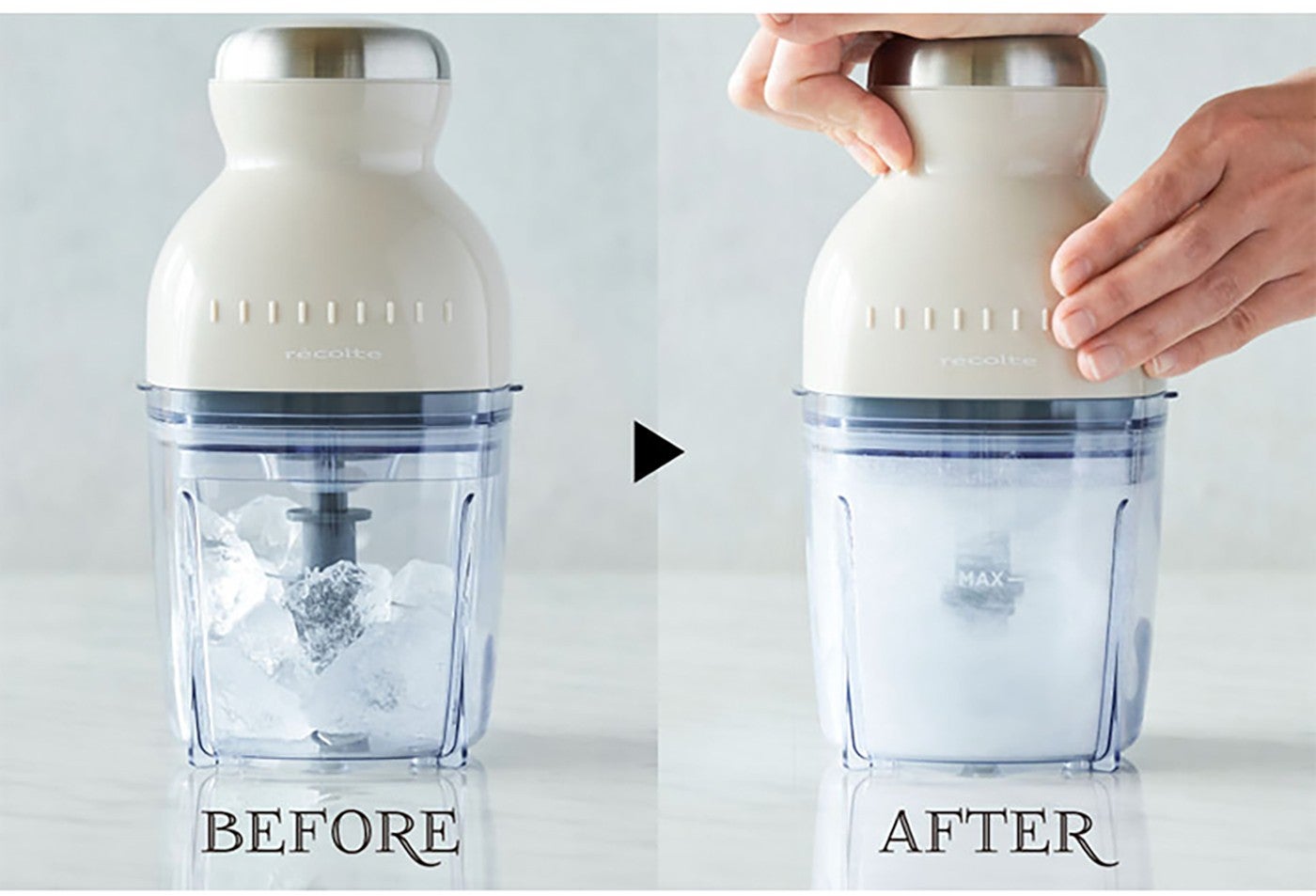 recolte BEFORE MAX AFTER
