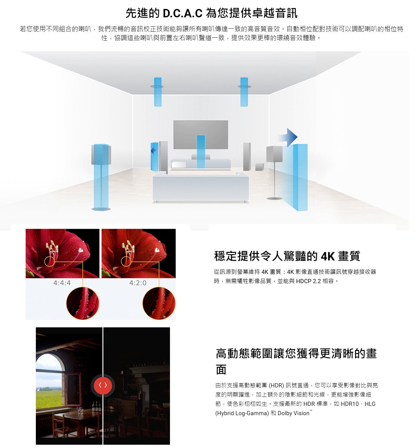 先進的D.C.A.