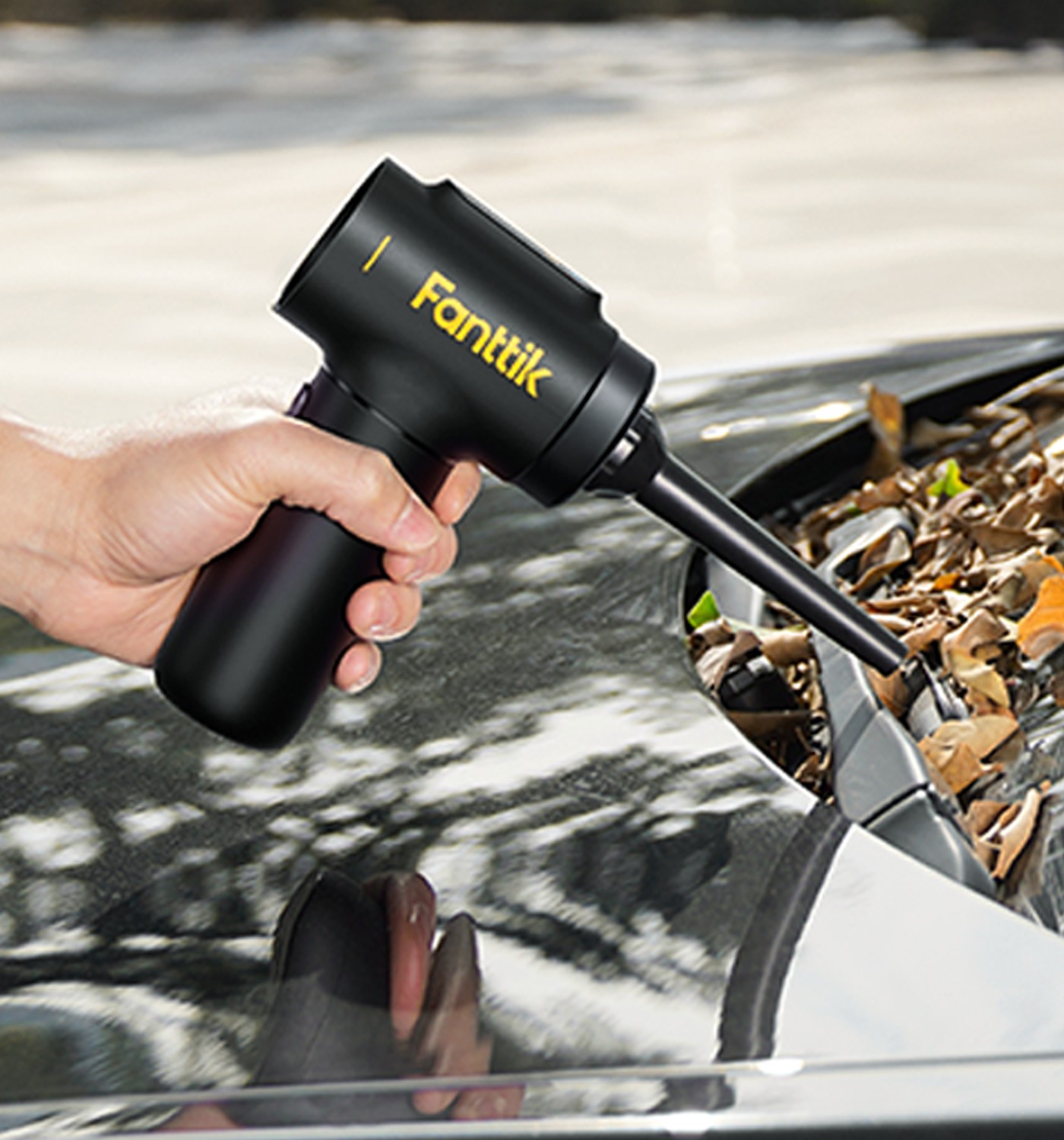 FANTTIK X200 CAR VACUUM無線4合1手持真空吸塵器鋰電池容量2,600MAH