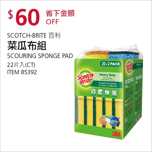 SCOTCH-BRITE 百利 菜瓜布組