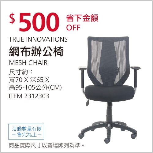 TRUE INNOVATIONS 網布透氣辦公椅