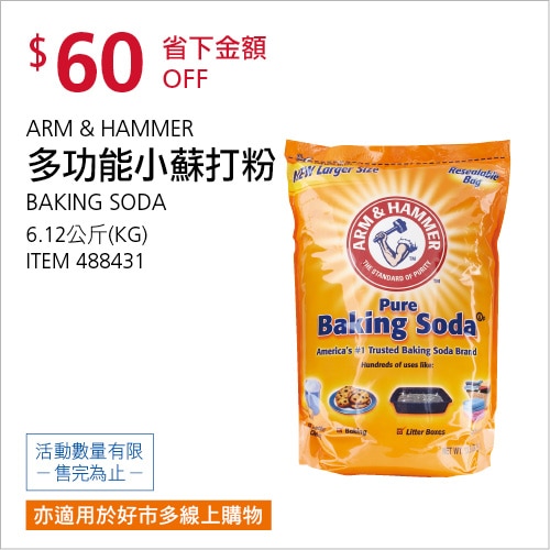 ARM & HAMMER 小蘇打粉 6.12公斤