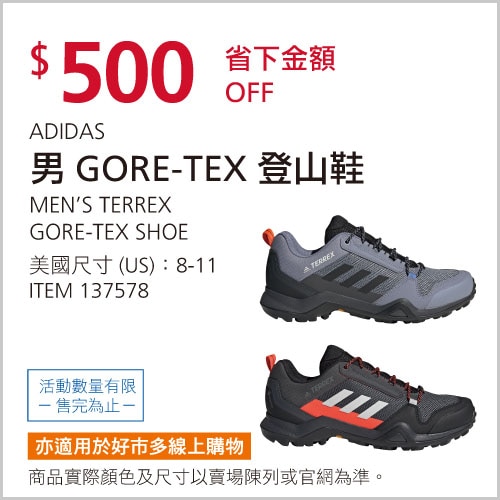 ADIDAS 男 TERREX 登山鞋