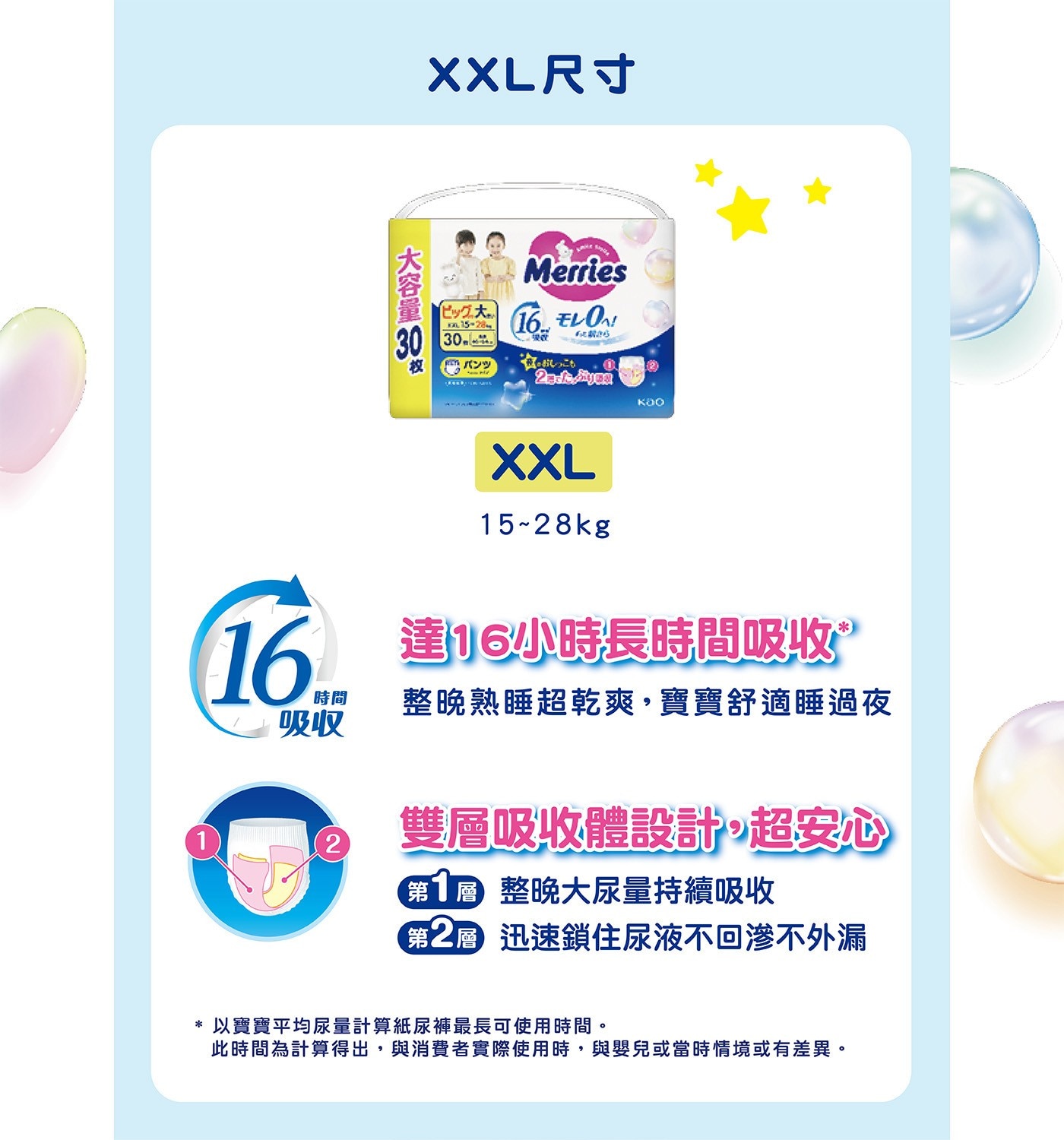 妙而舒妙兒褲 日本版 L 號 162片