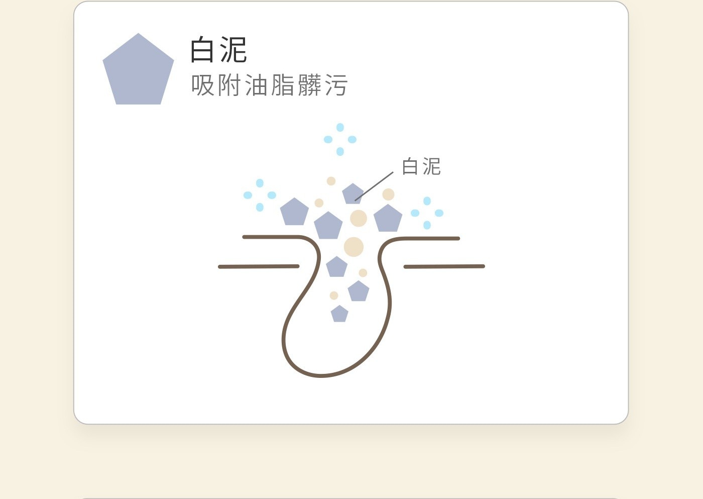 白泥 吸附油脂髒污