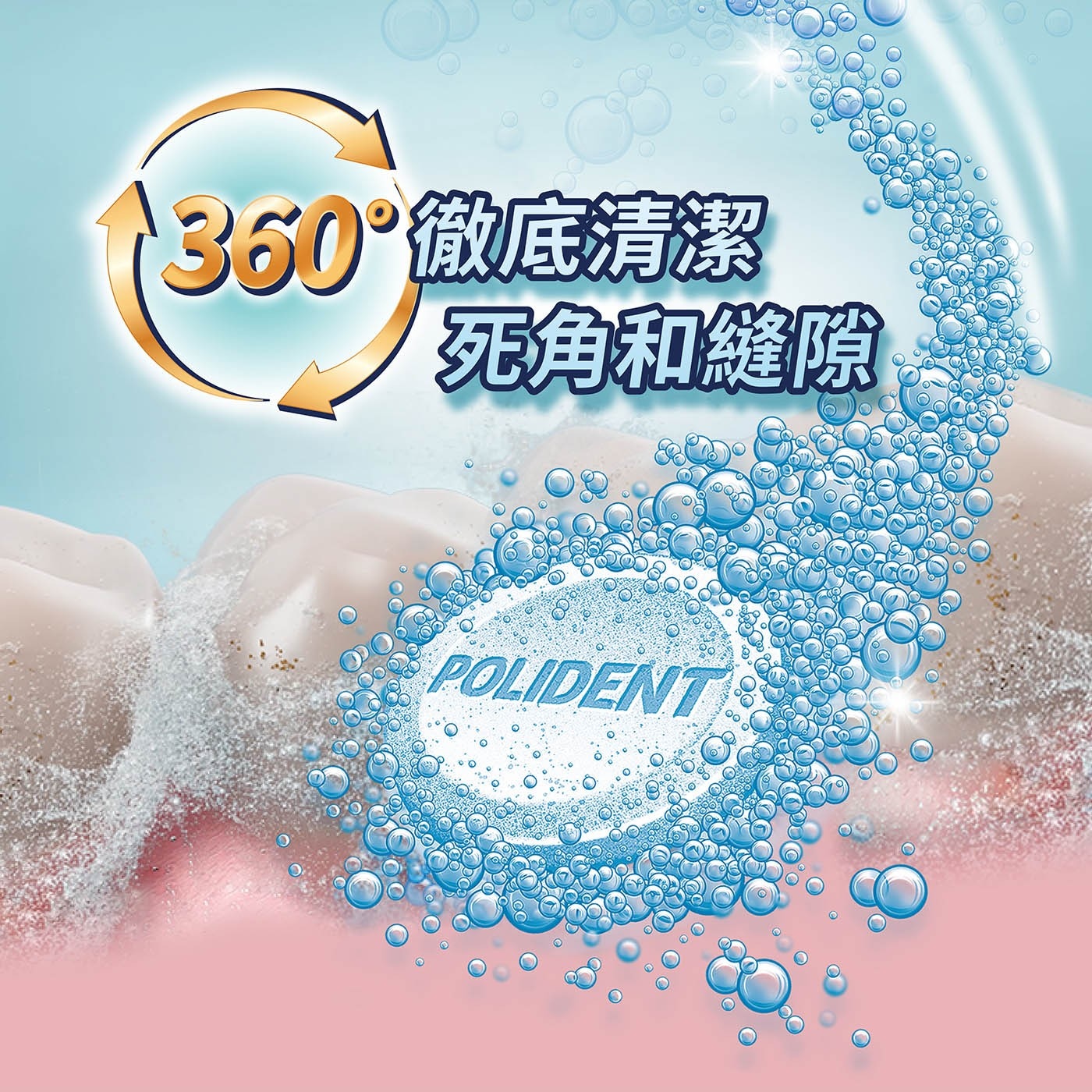 360°徹底清潔死角和縫隙