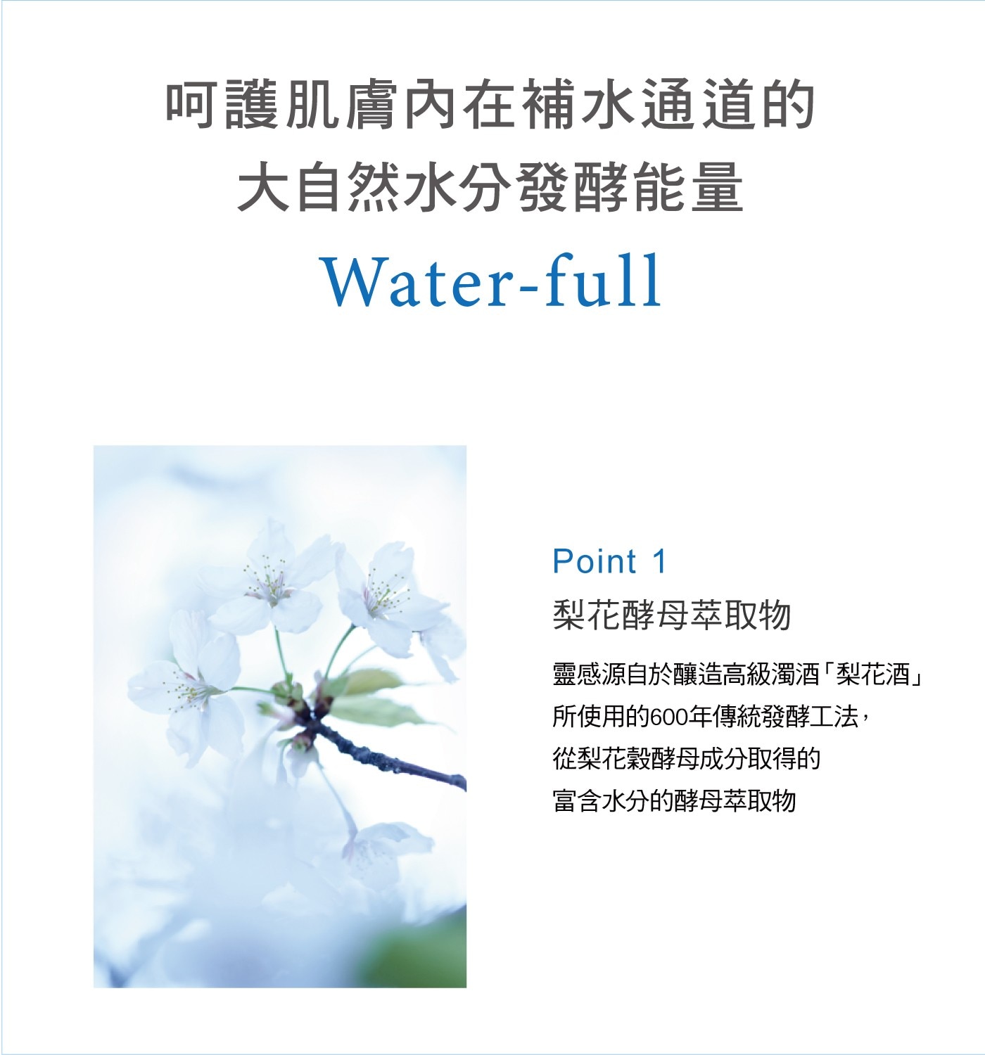 su:m37º 活水潤澤酵能水凝霜．水潤高效直達肌底深層修護，123%肌膚深層保濕改善。