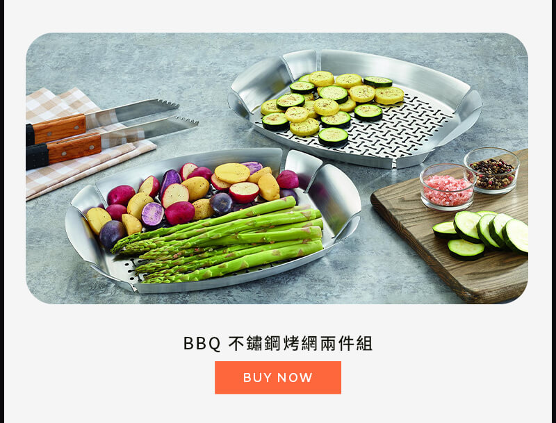 BBQ 不鏽鋼烤網兩件組