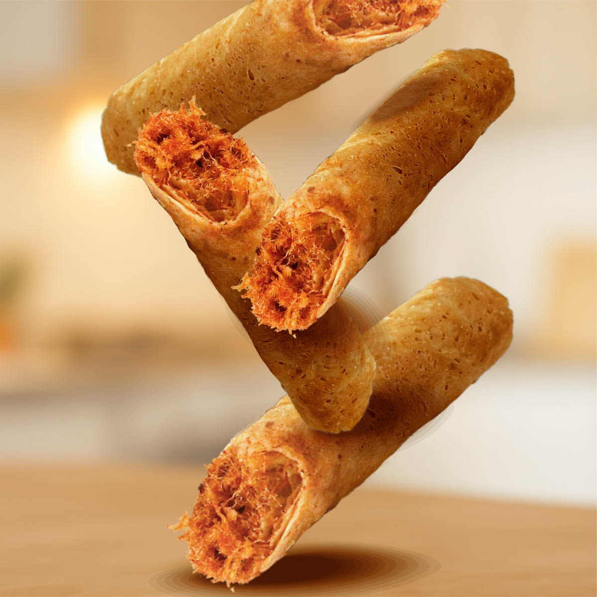 興麥休閒零食新寵！原來蛋捲也能這麼有特色！單支包裝、方便攜帶及分享！