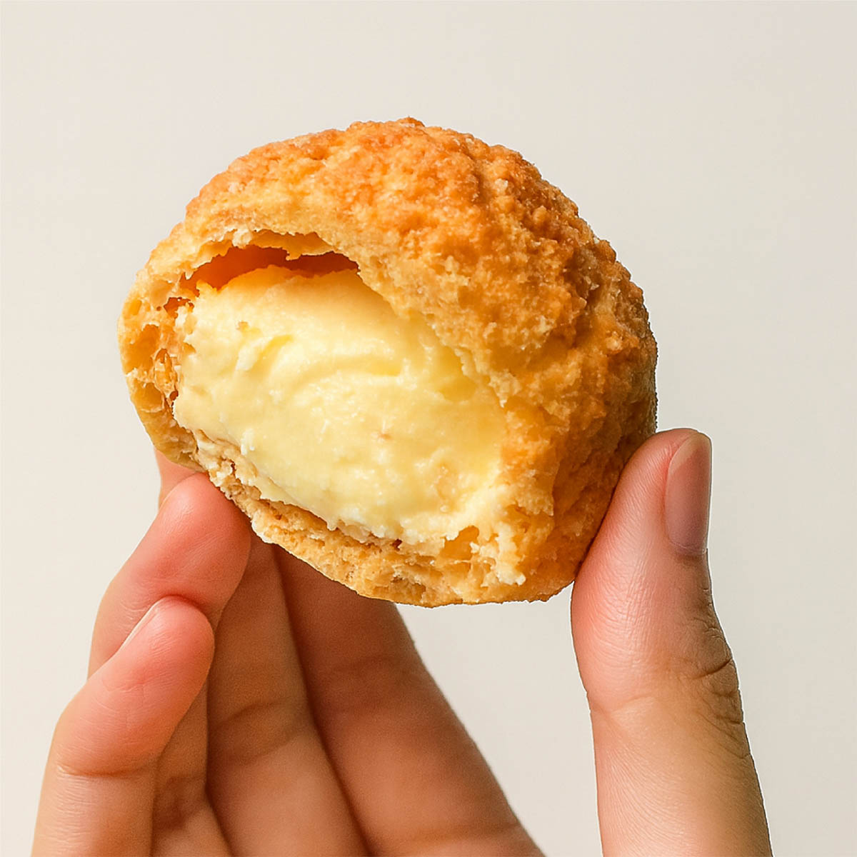 興麥創新大尺寸，搭配秘製配方牛奶醬內餡！內餡滑順、香氣滿溢！幸福從第一口綻放！