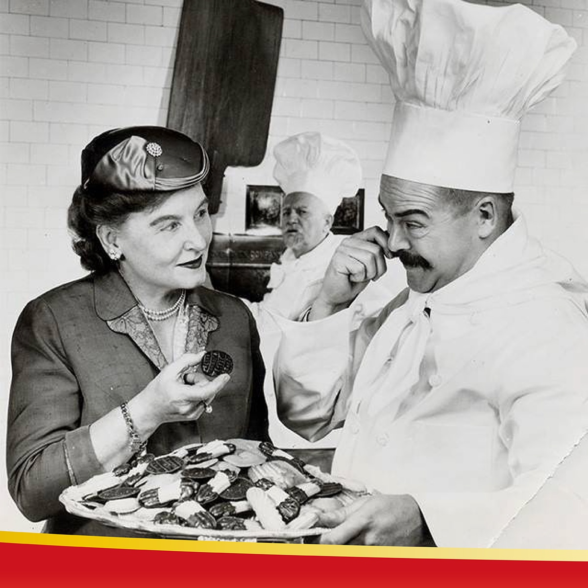 Pepperidge Farm 琣伯莉1937-1940 年間計劃開創全新的糕餅店，但二戰擱置了這個計劃。戰爭導致原料供不應求而削減產量，直到 1945 年和平到來，終於可以實現建造屬於自己的第一間現代糕餅店的夢想。
