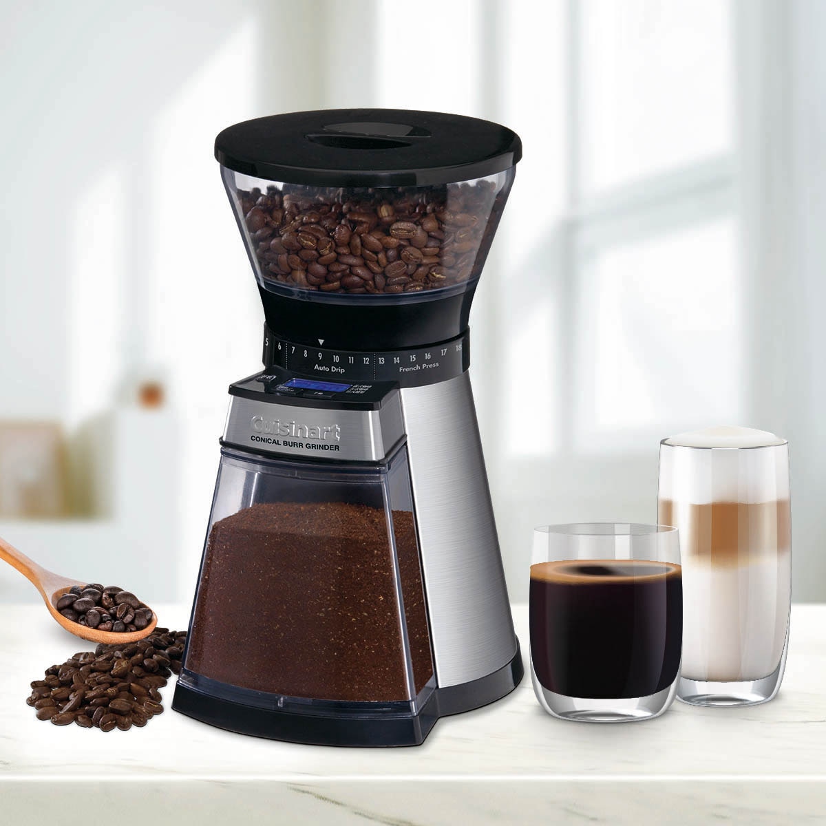 Cuisinart 美膳雅 咖啡器具用新鮮現磨咖啡香，開啟早晨儀式感。
