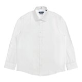 Nautica 男長袖襯衫 白