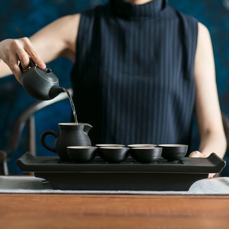 陸寶 書香博古茶禮盒組 12件組