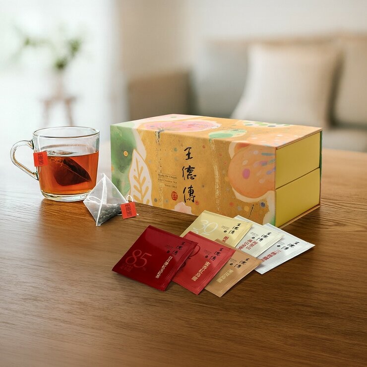 王德傳 臺茶巡禮袋茶禮盒 36包入