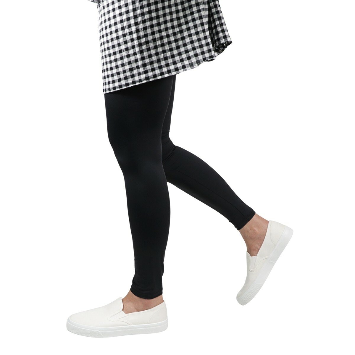 郡是女運動休閒涼感內搭褲 黑