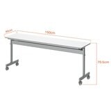 Backbone 折疊培訓桌 150公分 X 45公分 白色