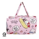 收納型卡通兒童睡袋 3件組 Hello Kitty 天天早餐日