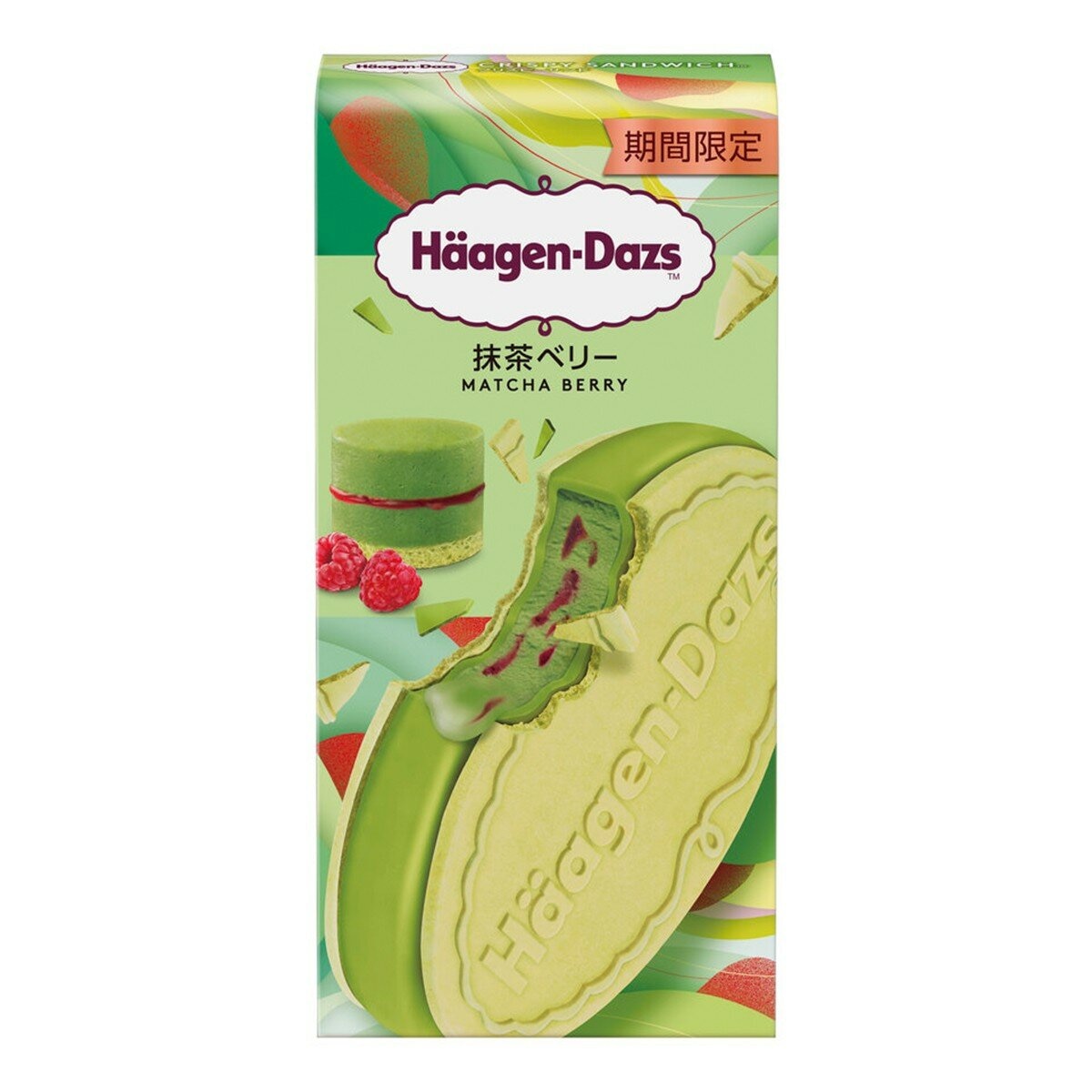 哈根達斯 抹茶莓果雪酥 62.4公克 X 12支