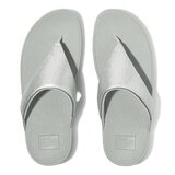 FitFlop Lulu 牛皮女拖鞋 銀 FitFlop Lulu 牛皮女拖鞋 銀