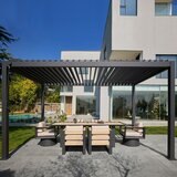 Mirador 111DA 8.8呎 X 14.4呎 戶外遮陽亭 深灰色 Mirador 111DA 8.8呎 X 14.4呎 戶外遮陽亭 深灰色