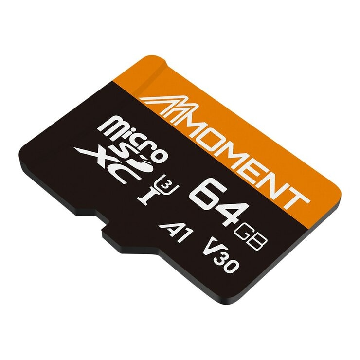 MMOMENT 64GB MicroSDXC U3 V30 A1 記憶卡 2入組 MMOMENT 64GB MicroSDXC U3 V30 A1 記憶卡 2入組