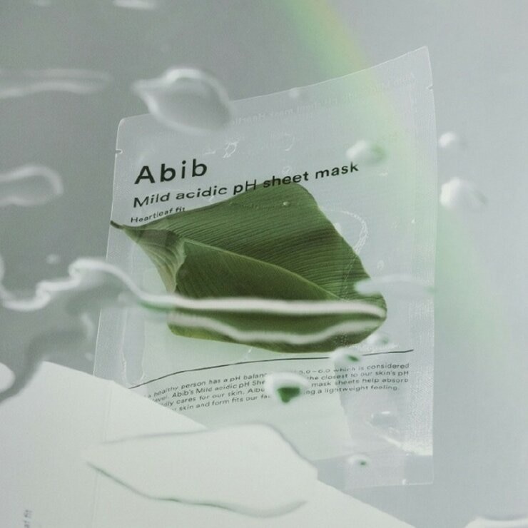 Abib pH 弱酸性魚腥草面膜 10片 X 2入