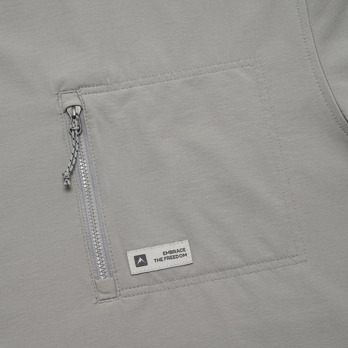 NEPA 男韓版平織長袖上衣 灰