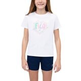 Fila 兒童短袖套組三件組 綠/白 L