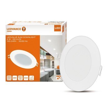 歐司朗晶享4吋 6W LED崁燈1入 - 自然光 歐司朗晶享4吋 6W LED崁燈1入 - 自然光