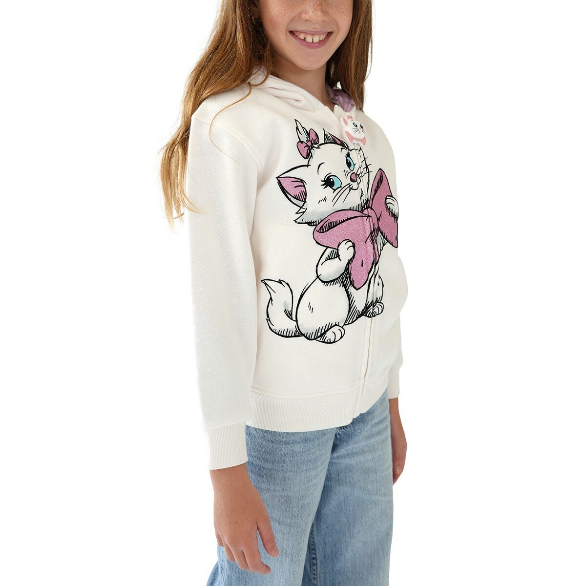 兒童卡通圖案連帽外套 CATS