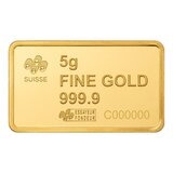 PAMP 自由之鐘黃金條塊 999.9純金 5公克