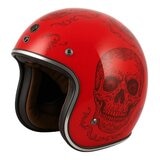 TORC T-50 3/4 防護頭盔 亮光紅 Born To Lose
