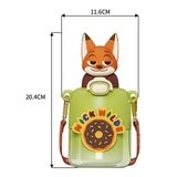 迪士尼 兒童不鏽鋼保冷保溫水壺 430毫升 胡尼克