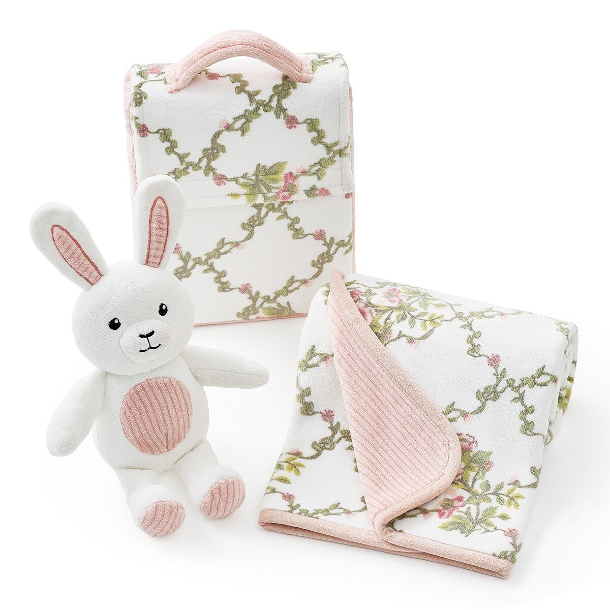 Casual Living 兒童玩偶蓋毯提袋禮品組 兔子 Casual Living 兒童玩偶蓋毯提袋禮品組 兔子