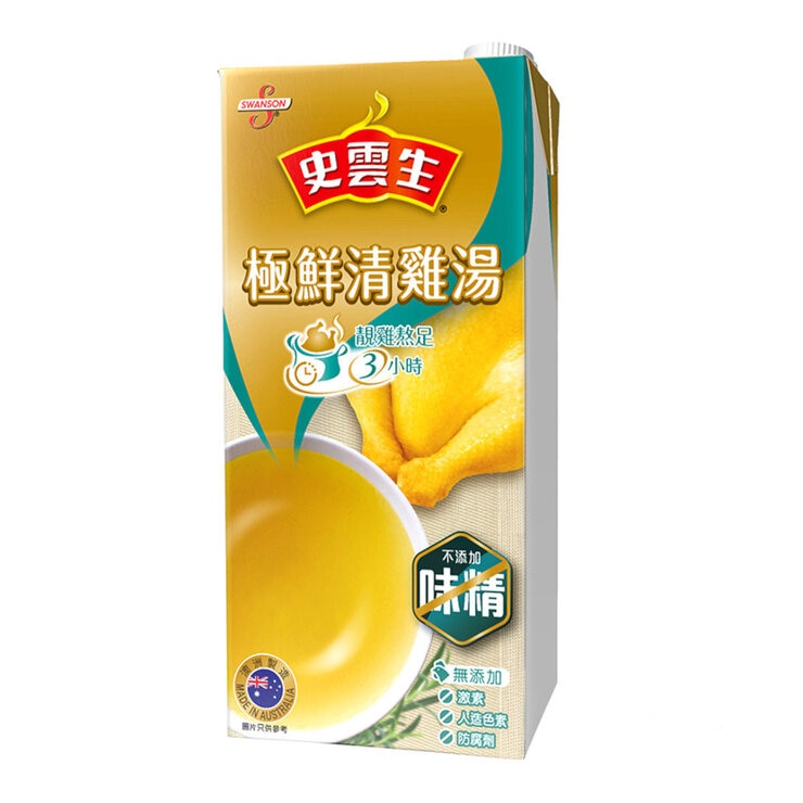 史雲生 清雞湯 1公升 X 6入