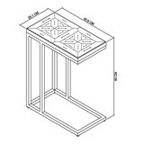 Bentley Designs Athena 邊桌 46公分