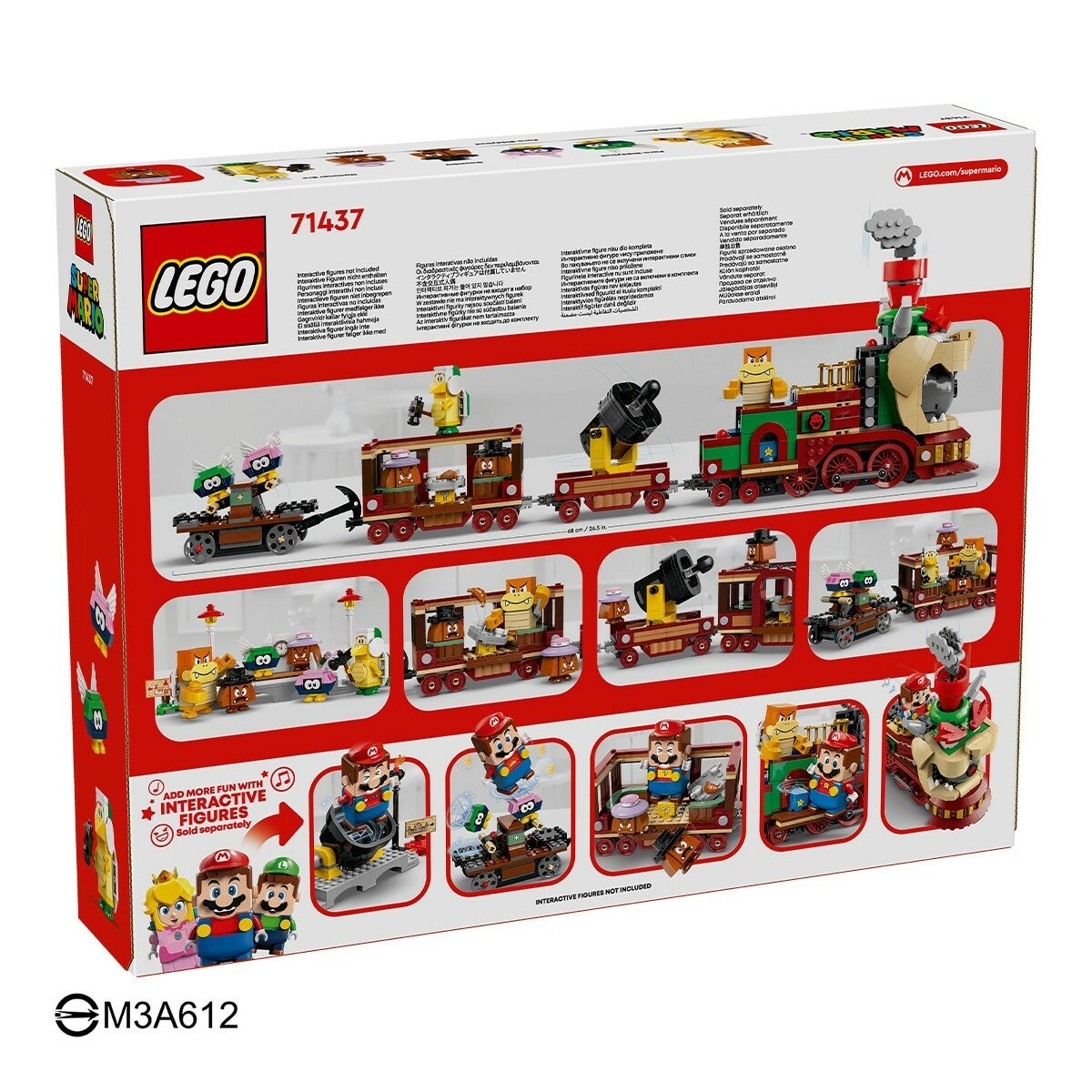 LEGO Super Mario系列 庫巴特快列車 71437 / 9歲以上