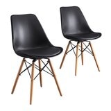 Bayside Furnishings 餐椅兩件組 黑