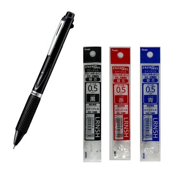 Pentel 極速三色筆 + 10芯多種顏色選擇