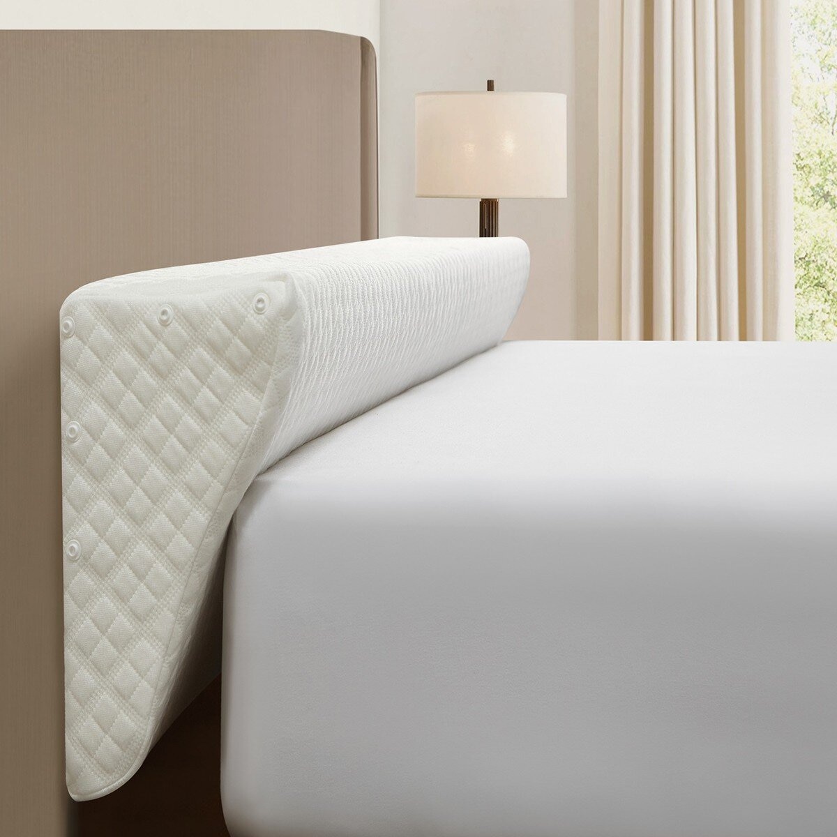 三角雙人床頭靠墊 149.8公分 X 26公分 X 15.2公分