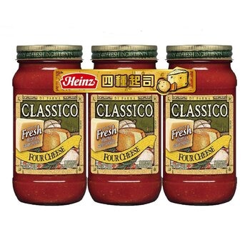 CLASSICO 蕃茄起司義大利麵醬 680公克 X 3入