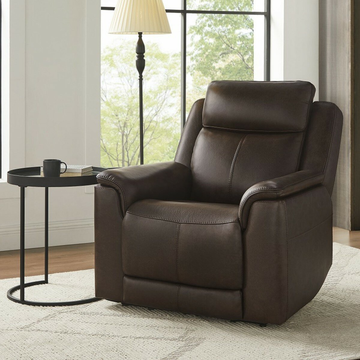 Gilman Creek 牛皮電動躺椅 深棕 Gilman Creek 牛皮電動躺椅 深棕