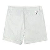 Nautica 女休閒短褲 白